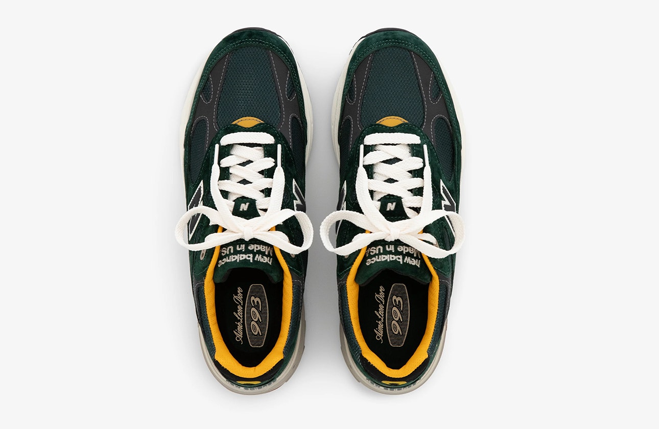 Porsche x Aimé Leon Dore x New Balance 993 "Made in USA" (Mulberry Green)