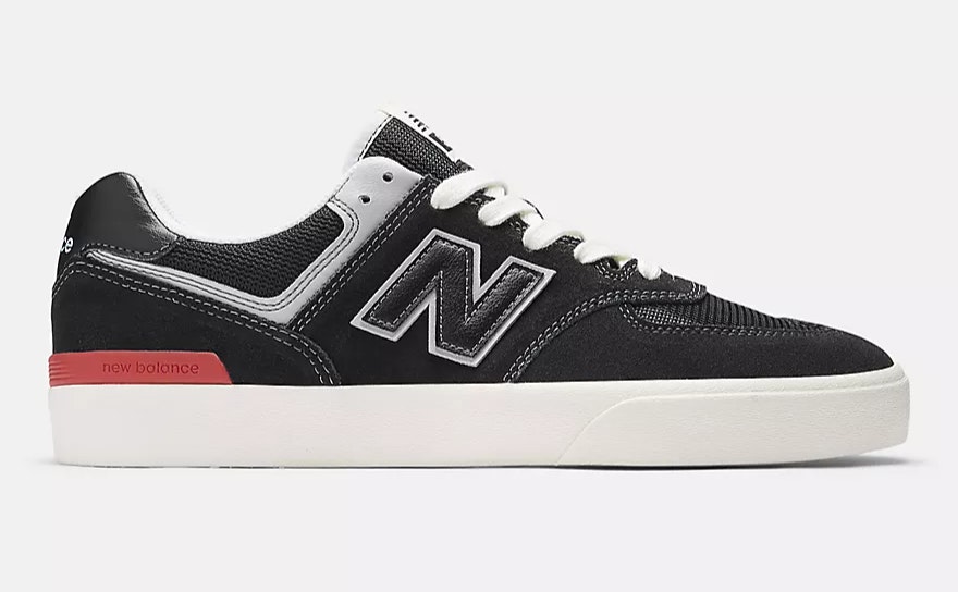 New Balance Numeric 574 Vulc "Black White"