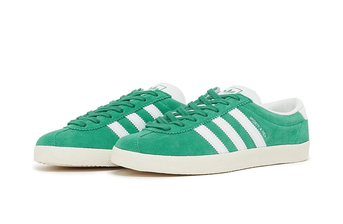 Sporty & Rich x adidas Blanc Court Green