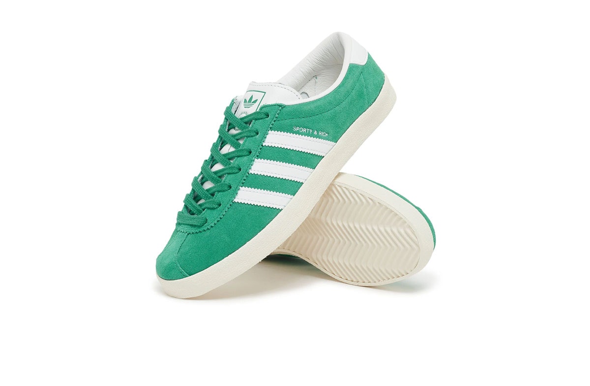 Sporty & Rich x adidas Blanc Court Green