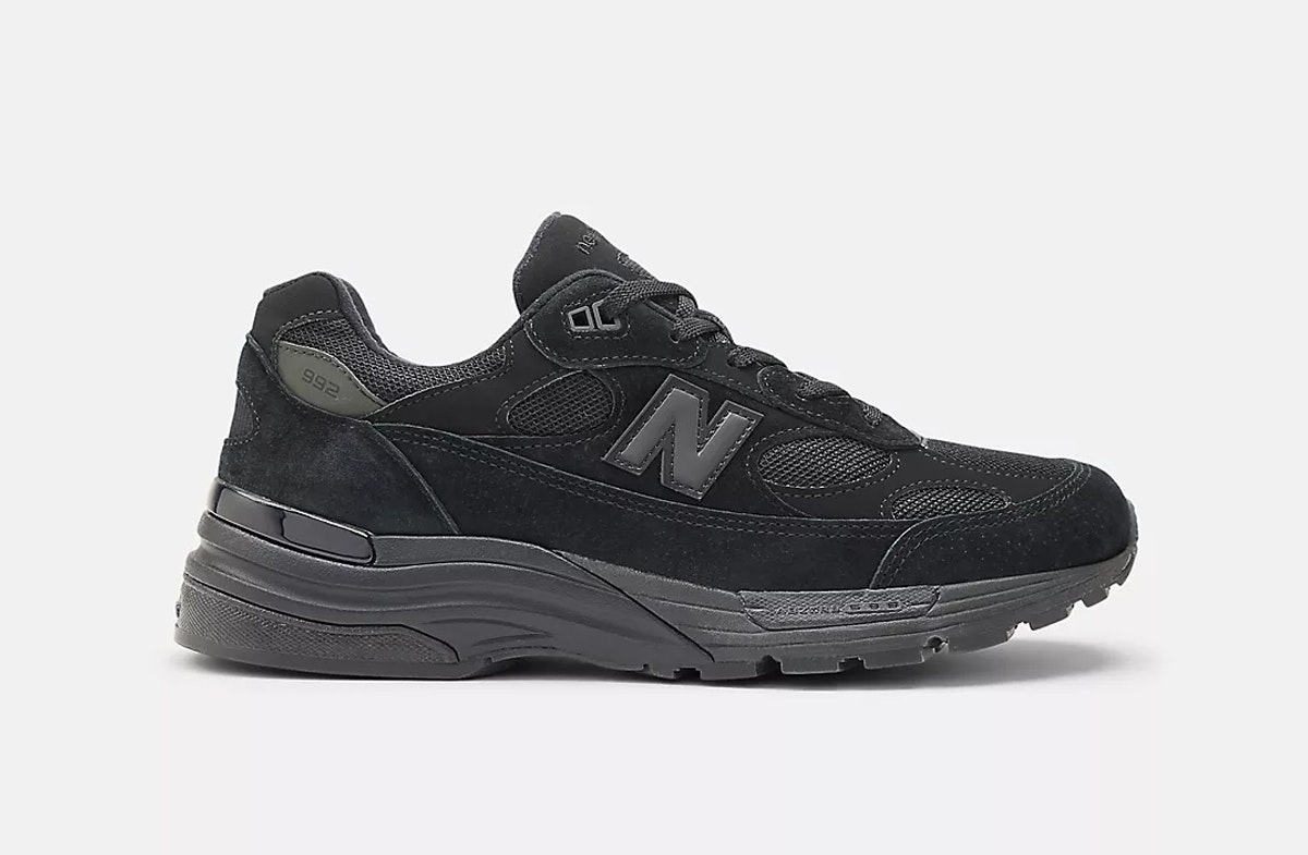New Balance 992 Made in USA Black
