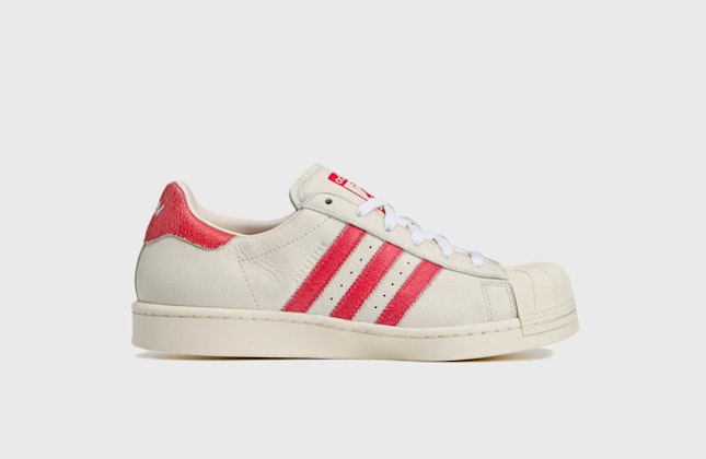 AVAVAV x adidas Superstar Modified Crystal White Red AVAVAV x adidas Superstar Modified Crystal White Red