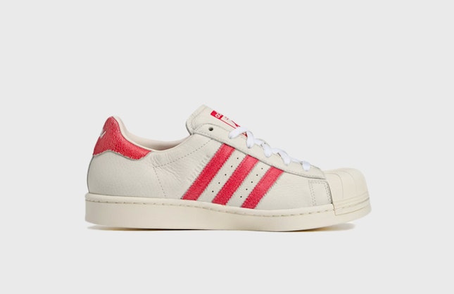 AVAVAV x adidas Superstar Modified Crystal White Red