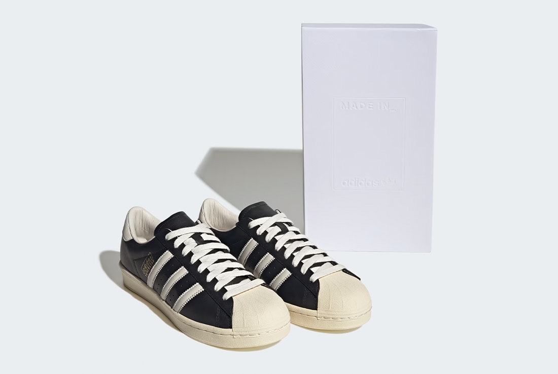 adidas Superstar Vintage "Made in Germany" (Core Black)