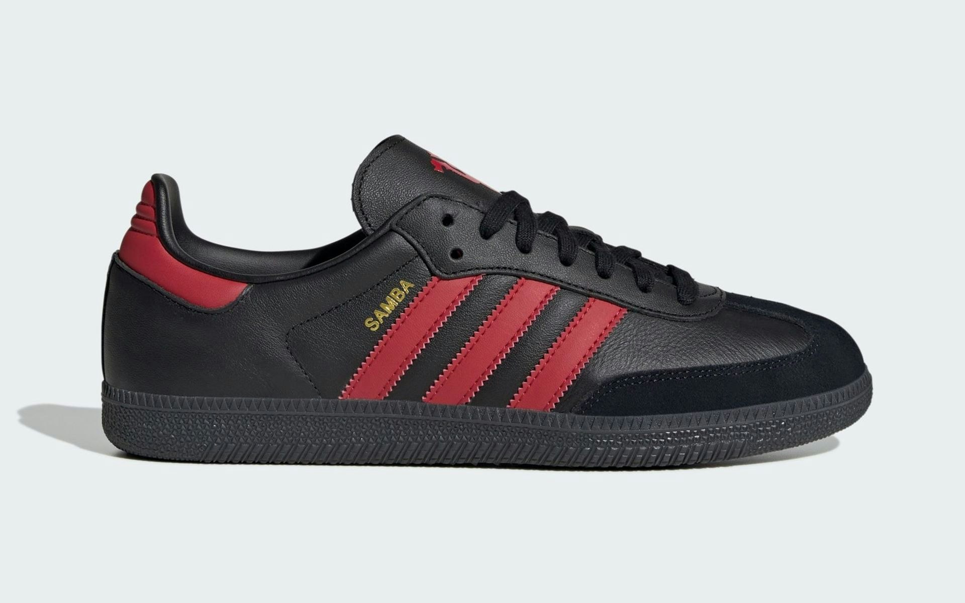 Manchester United x adidas Samba OG "Core Black"