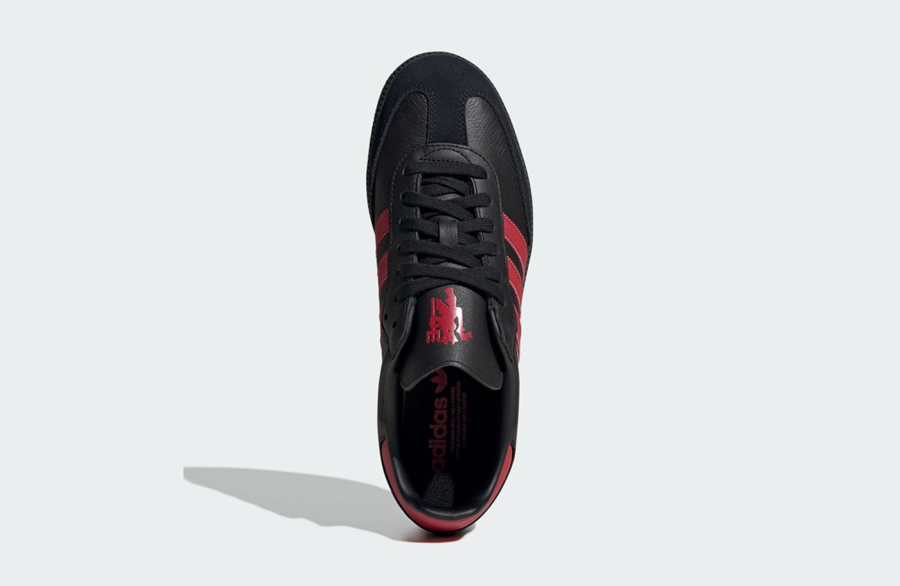 Manchester United x adidas Samba OG "Core Black"