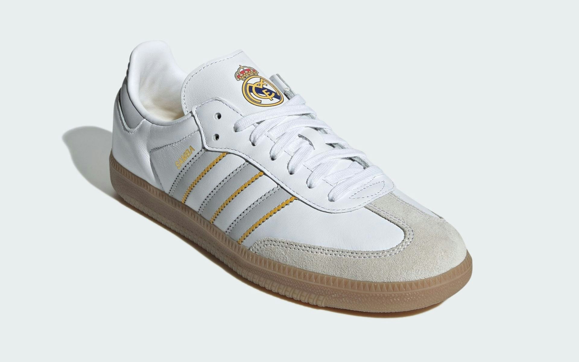 Real Madrid x adidas Samba OG "Cloud White"