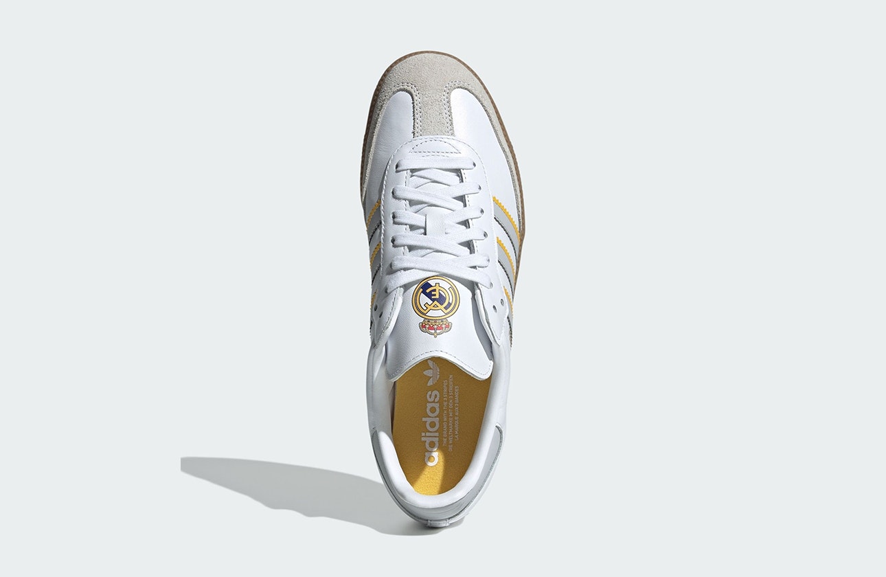 Real Madrid x adidas Samba OG "Cloud White"
