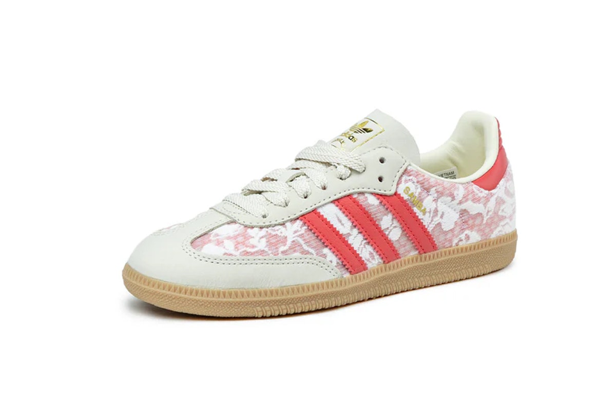 Liberty London x adidas Samba OG Better Scarlet