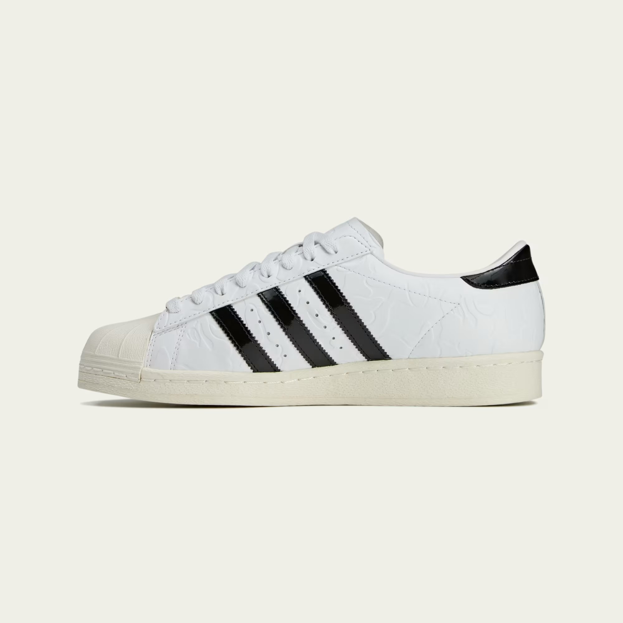 BAPE x adidas Superstar Vintage "Bape White Black"