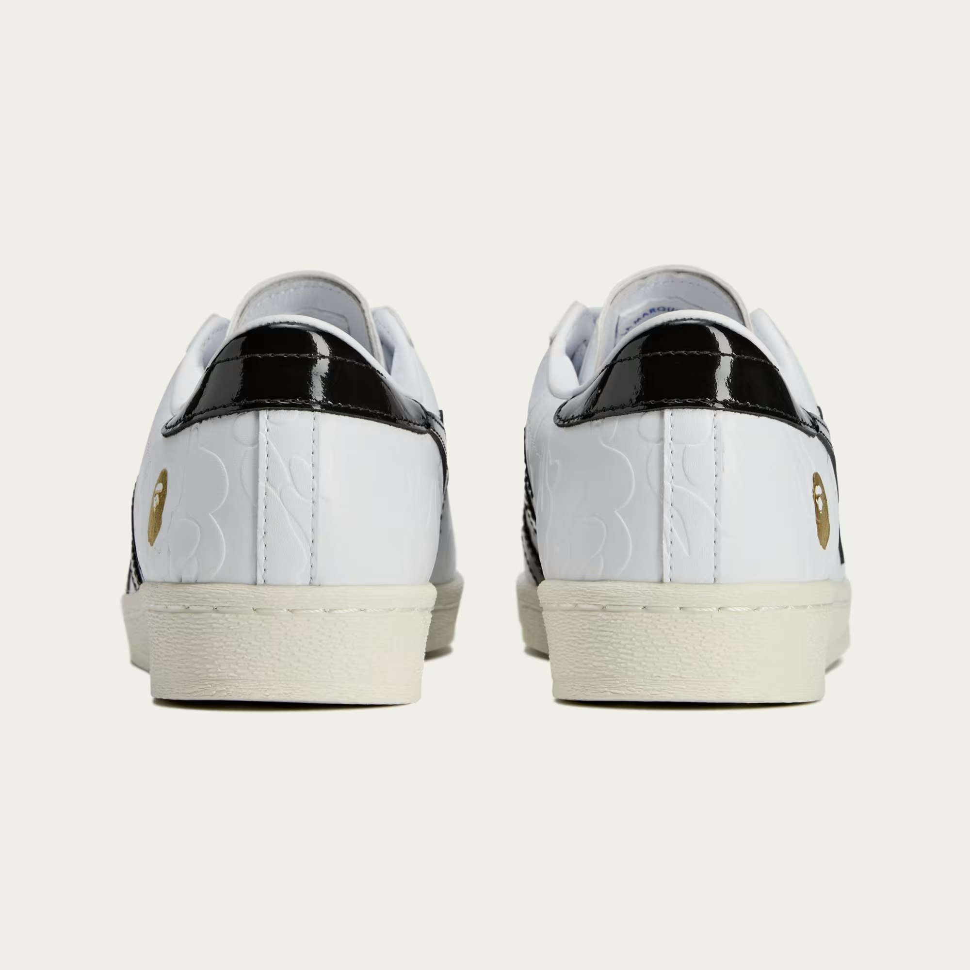 BAPE x adidas Superstar Vintage "Bape White Black"