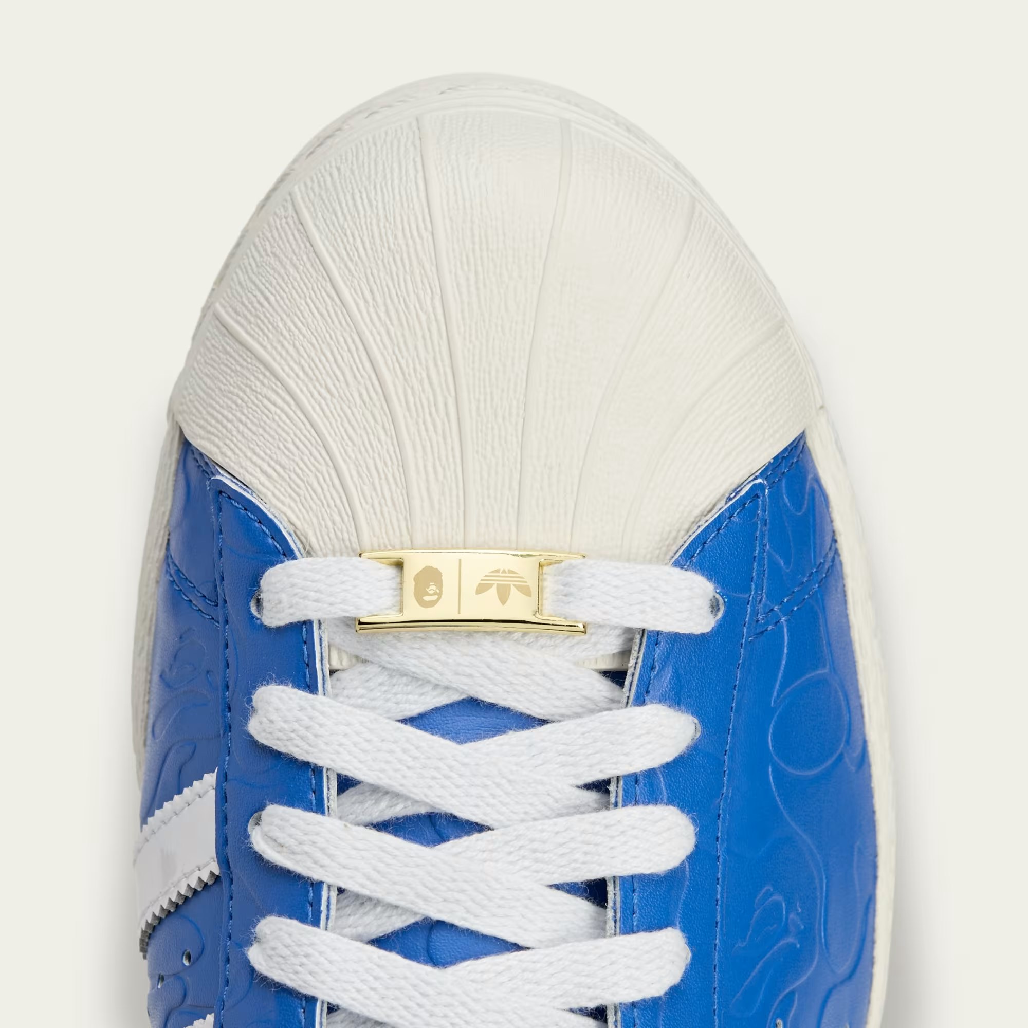 BAPE x adidas Superstar Vintage "Bape Blue White"