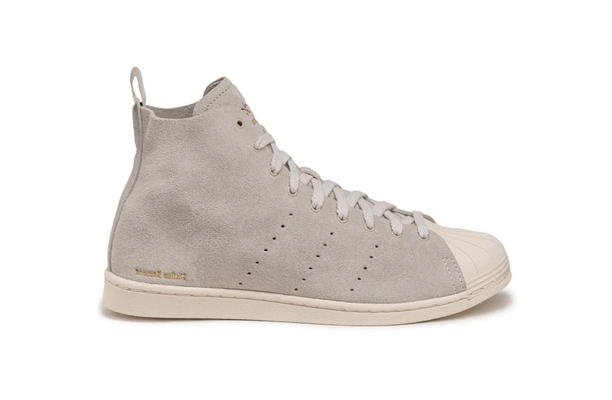 Wales Bonner x adidas Superstar Hi Mist Stone