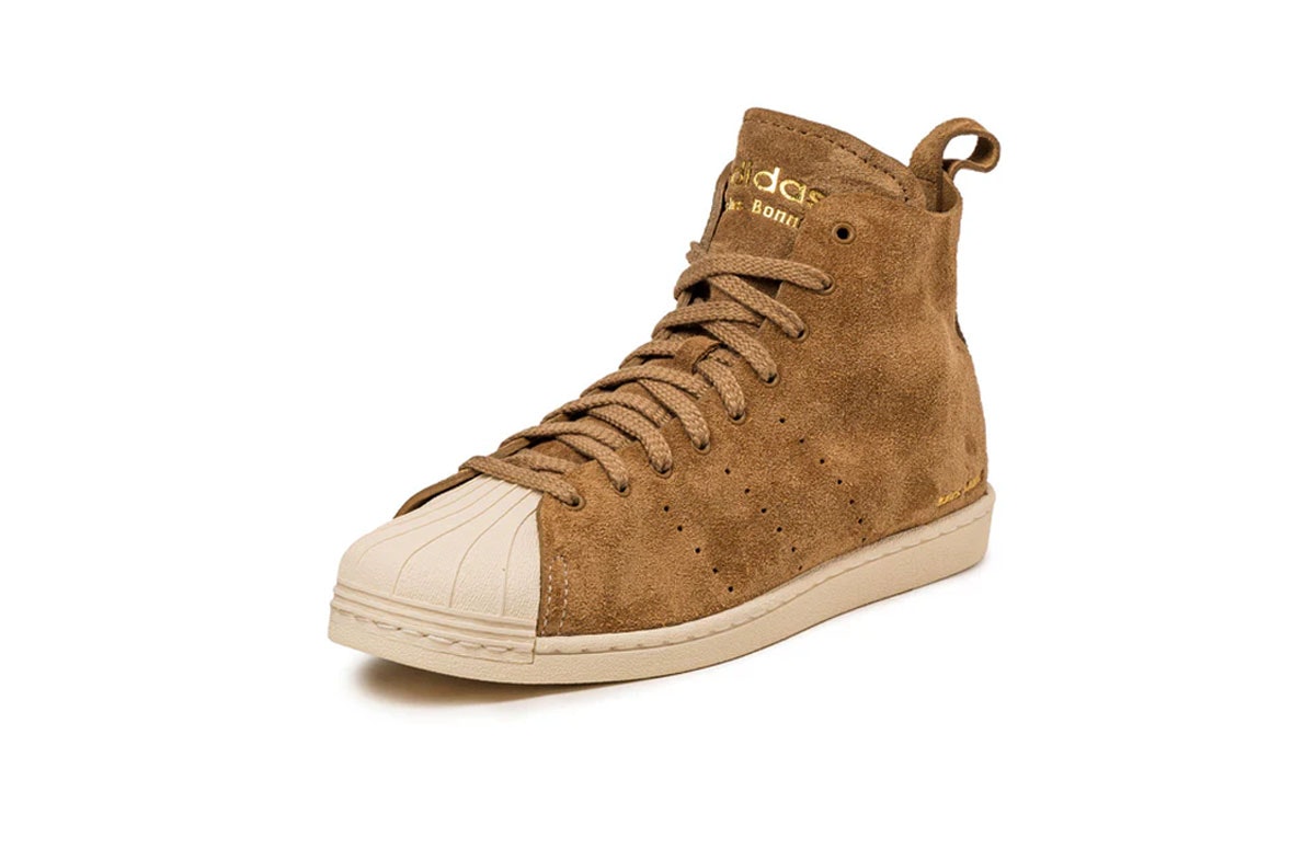 Wales Bonner x adidas Superstar Hi Brown
