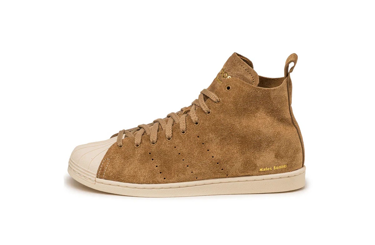 Wales Bonner x adidas Superstar Hi Brown