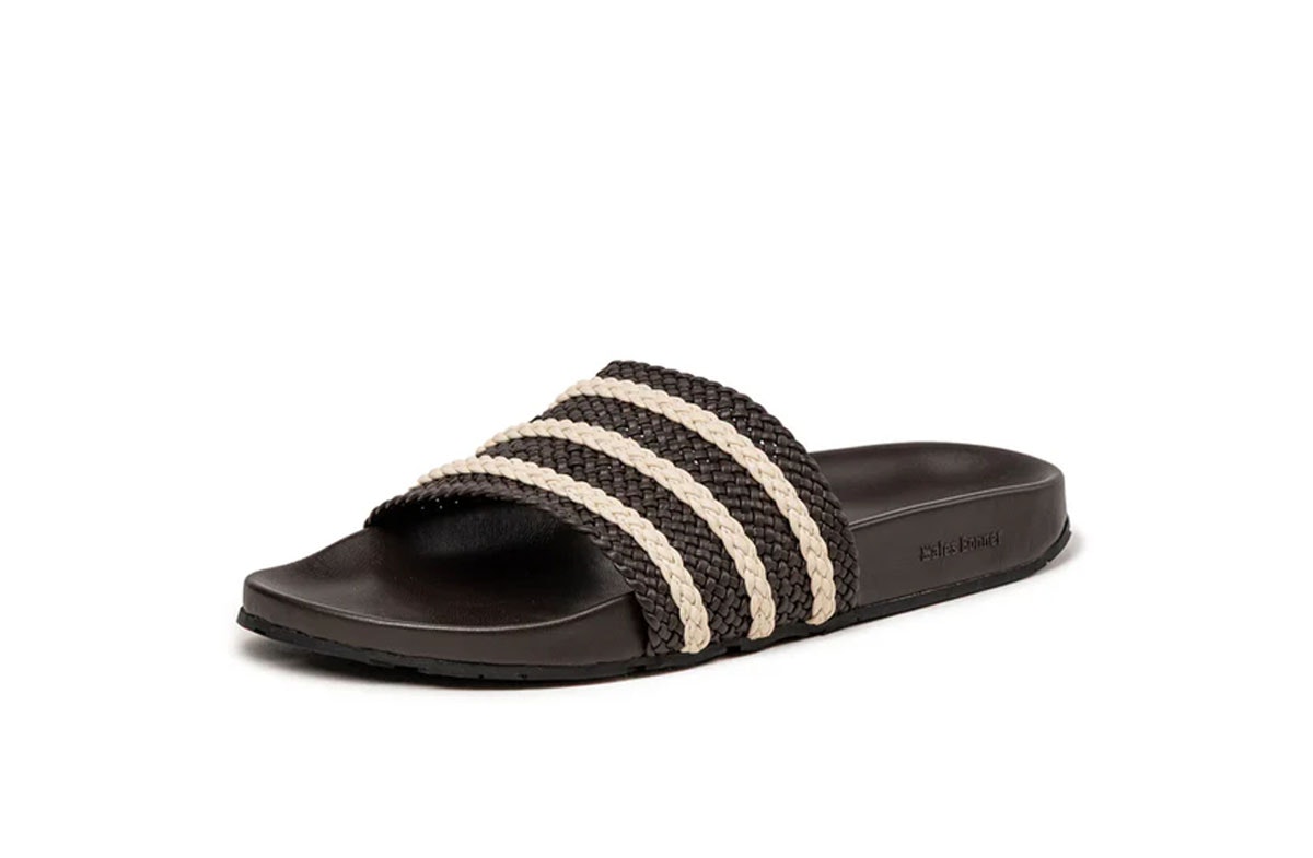 Wales Bonner x adidas Adilette Dark Brown