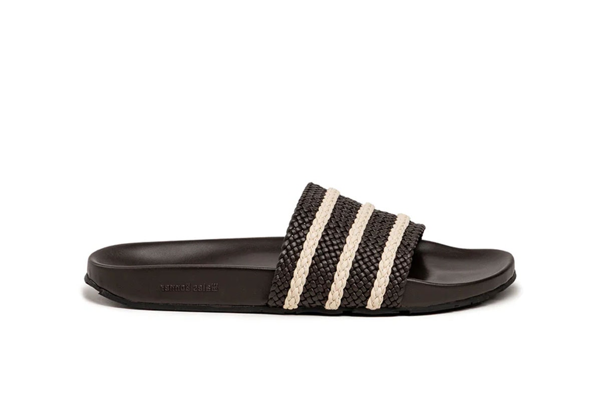 Wales Bonner x adidas Adilette Dark Brown