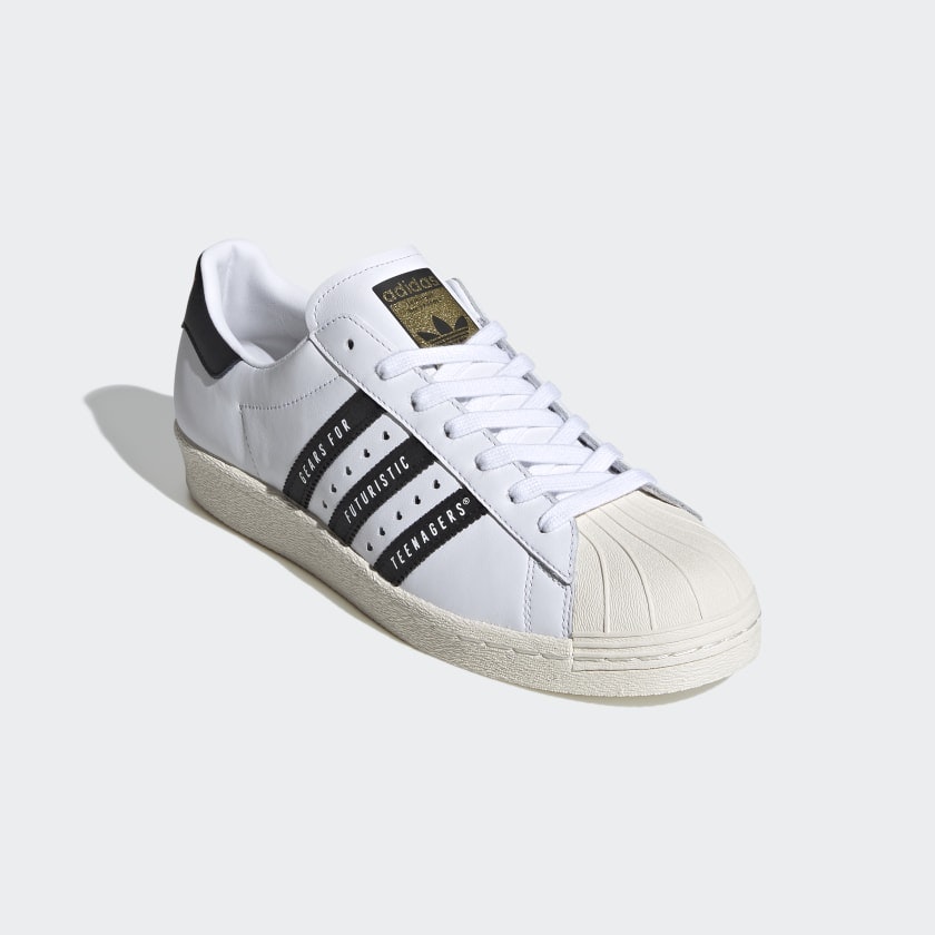 Human Made x adidas Superstar 80s (White/Black)