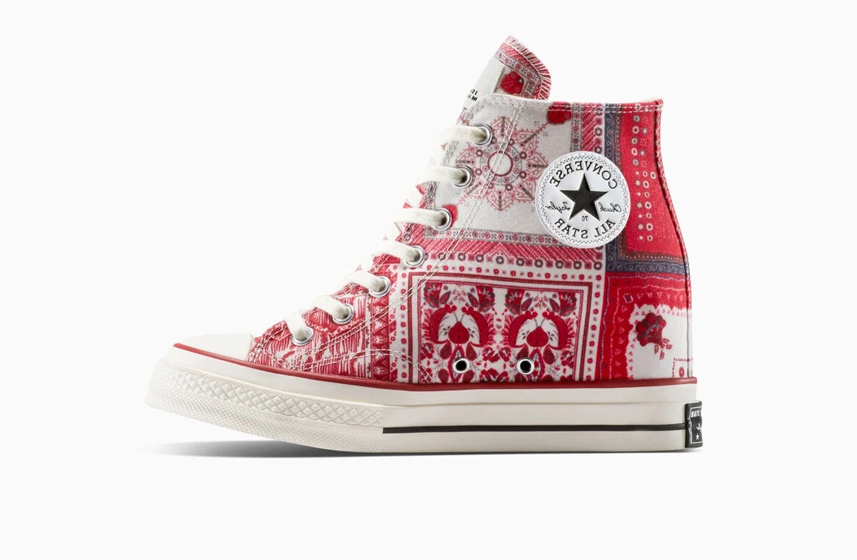 Isabel Marant x Converse Chuck 70 Wedge Vanilla Ice Red
