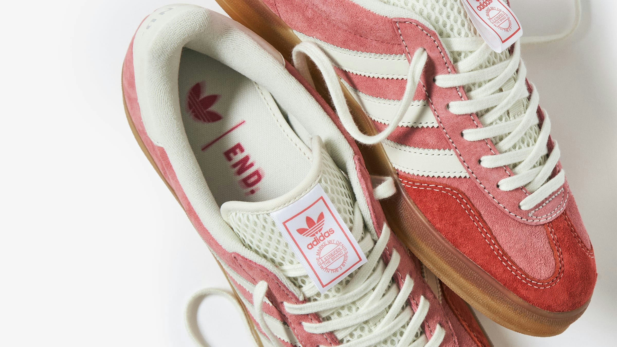 END. x adidas Gazelle Indoor "Laundromat"