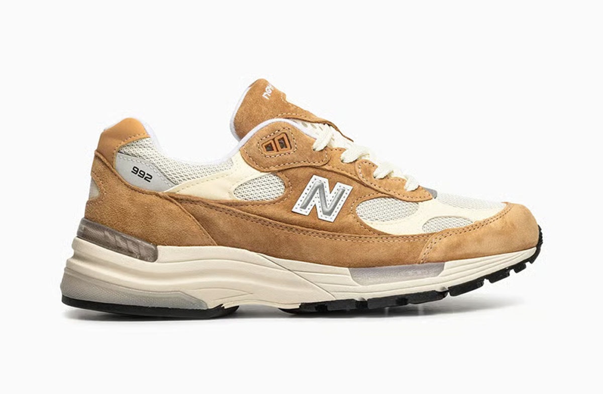 New Balance 992 Made in USA Sweet Caramel