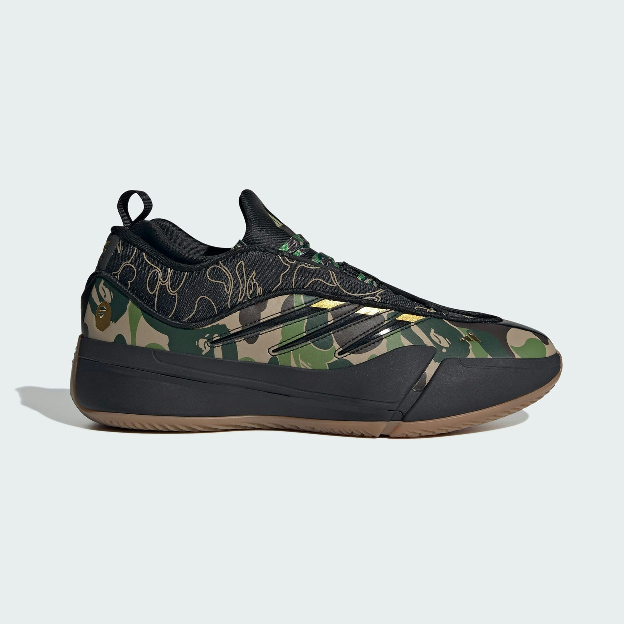 BAPE x adidas Dame 9 "Camo"