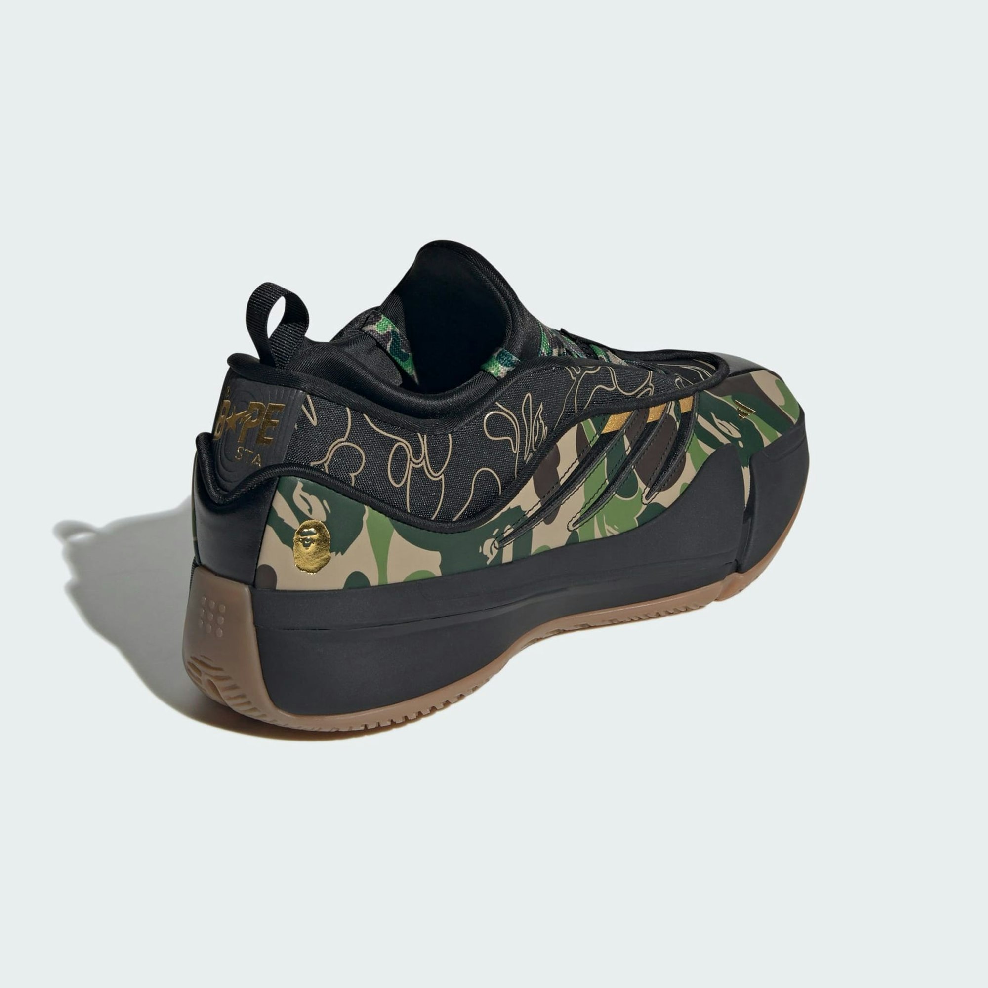 BAPE x adidas Dame 9 "Camo"