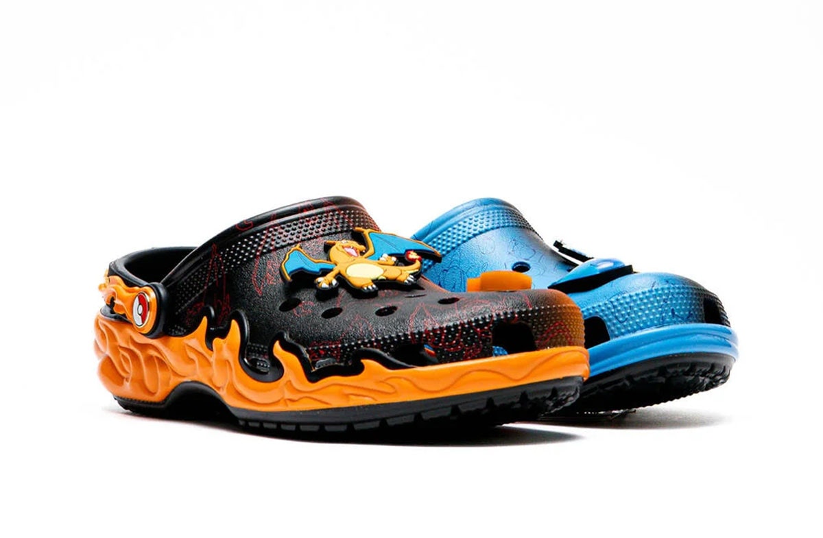 Pokémon x Crocs Versus Clog Charizard vs. Blastoise
