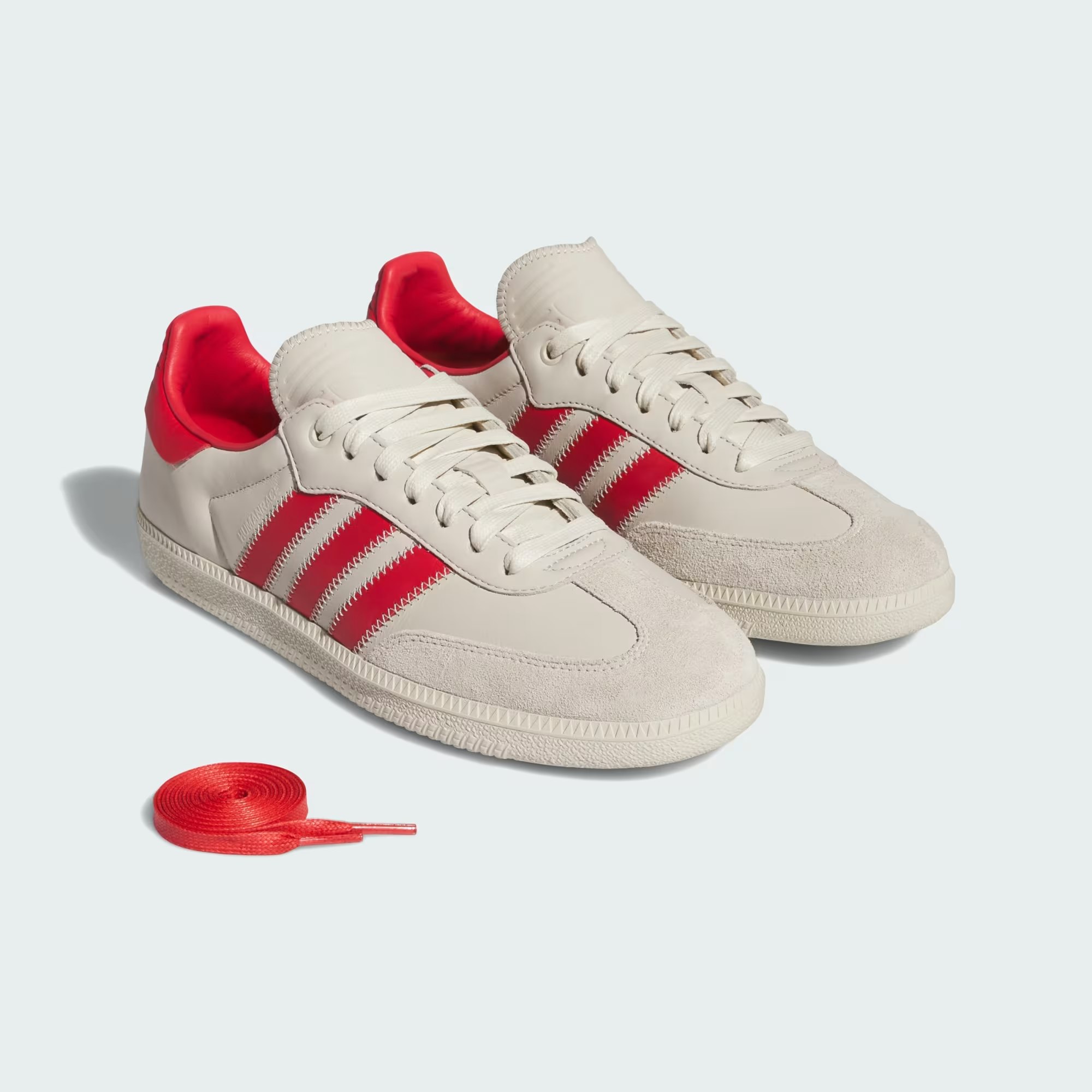 Pharrell Williams x adidas Samba "Humanrace" (Glory Red)