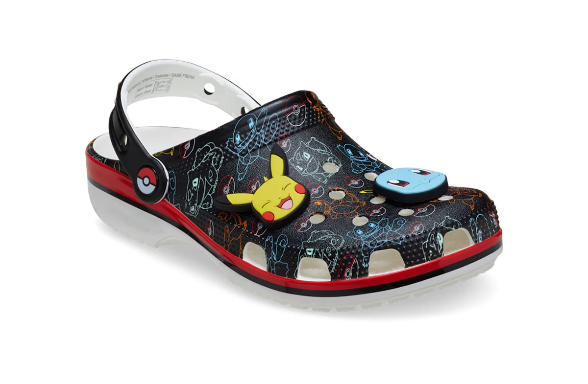 Pokémon x Crocs Classic Clog Starters