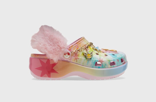 Pokémon x Crocs Classic Platform Clog Eevee Pokémon x Crocs Classic Platform Clog Eevee
