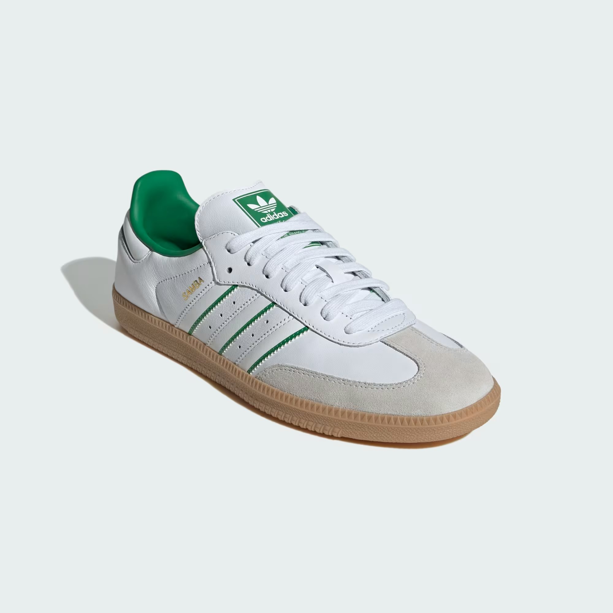 adidas Samba OG "Crystal White/Green"