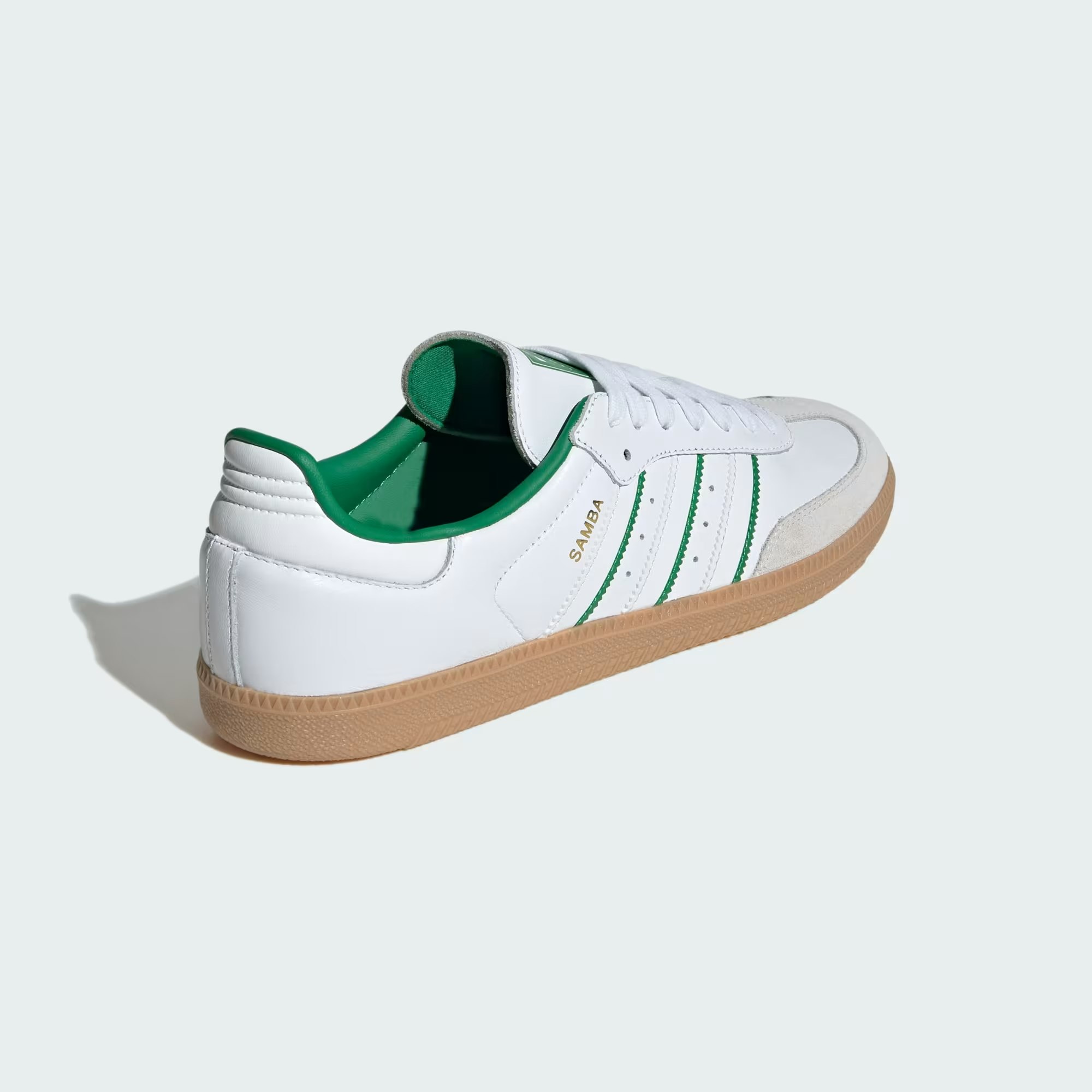 adidas Samba OG "Crystal White/Green"