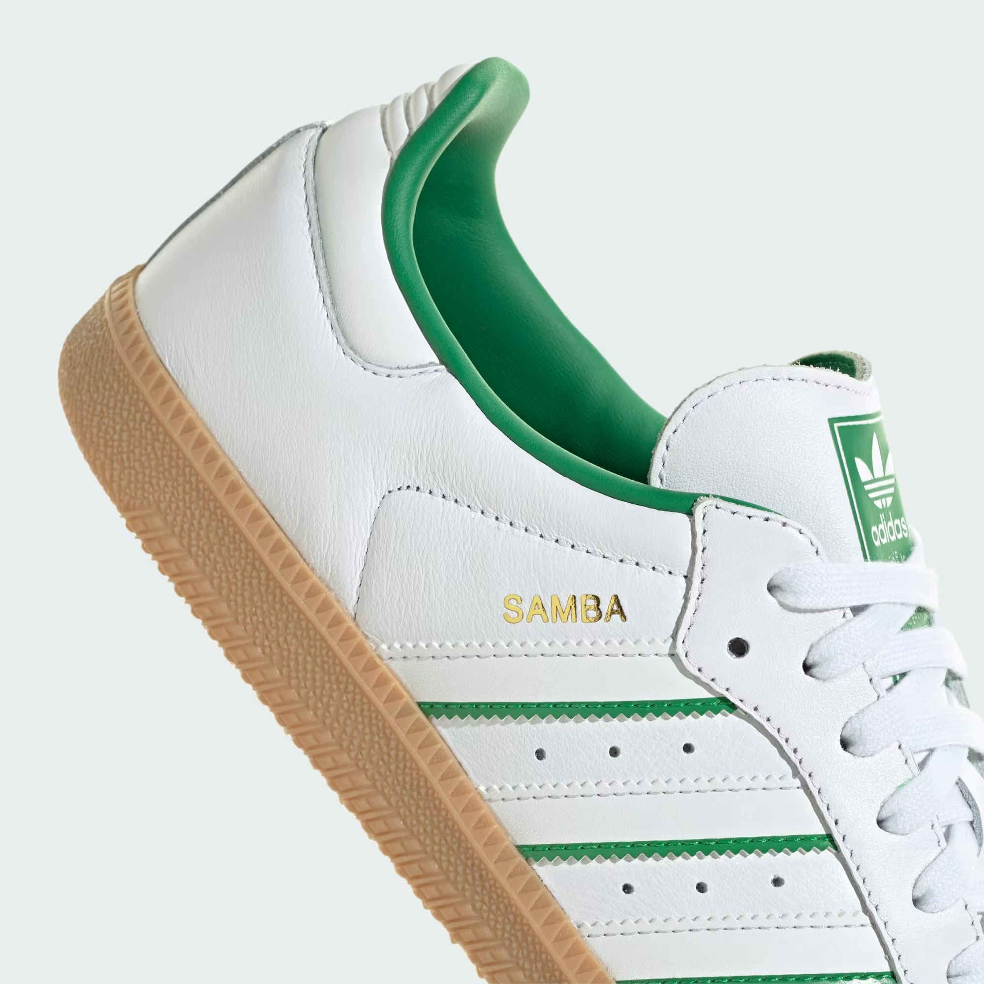 adidas Samba OG "Crystal White/Green"