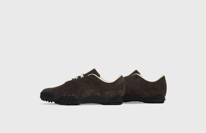 JJJJound x PUMA Mostro Suede Dark Chocolate