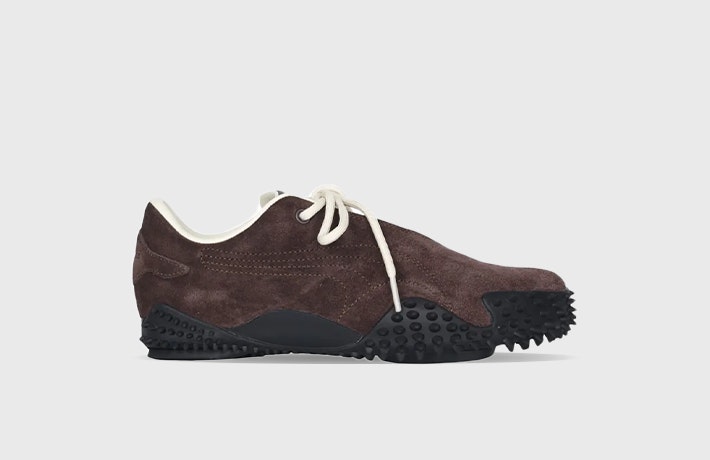 JJJJound x PUMA Mostro Suede Dark Chocolate