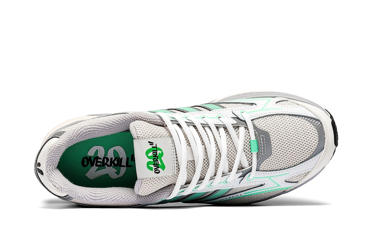 Overkill x adidas Spiritain 2000 "Crystal White"