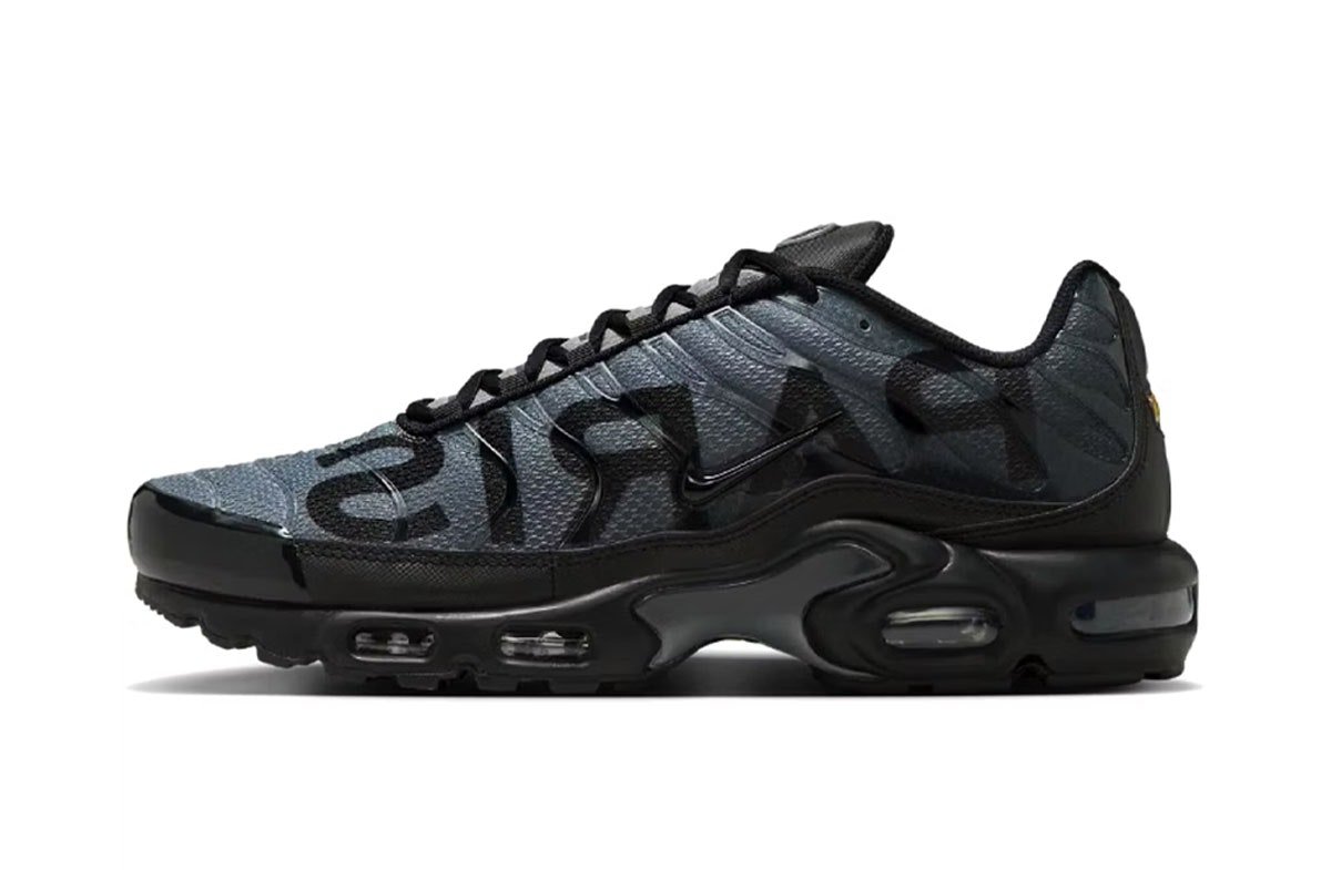 PSG x Nike Air Max Plus Black Grey