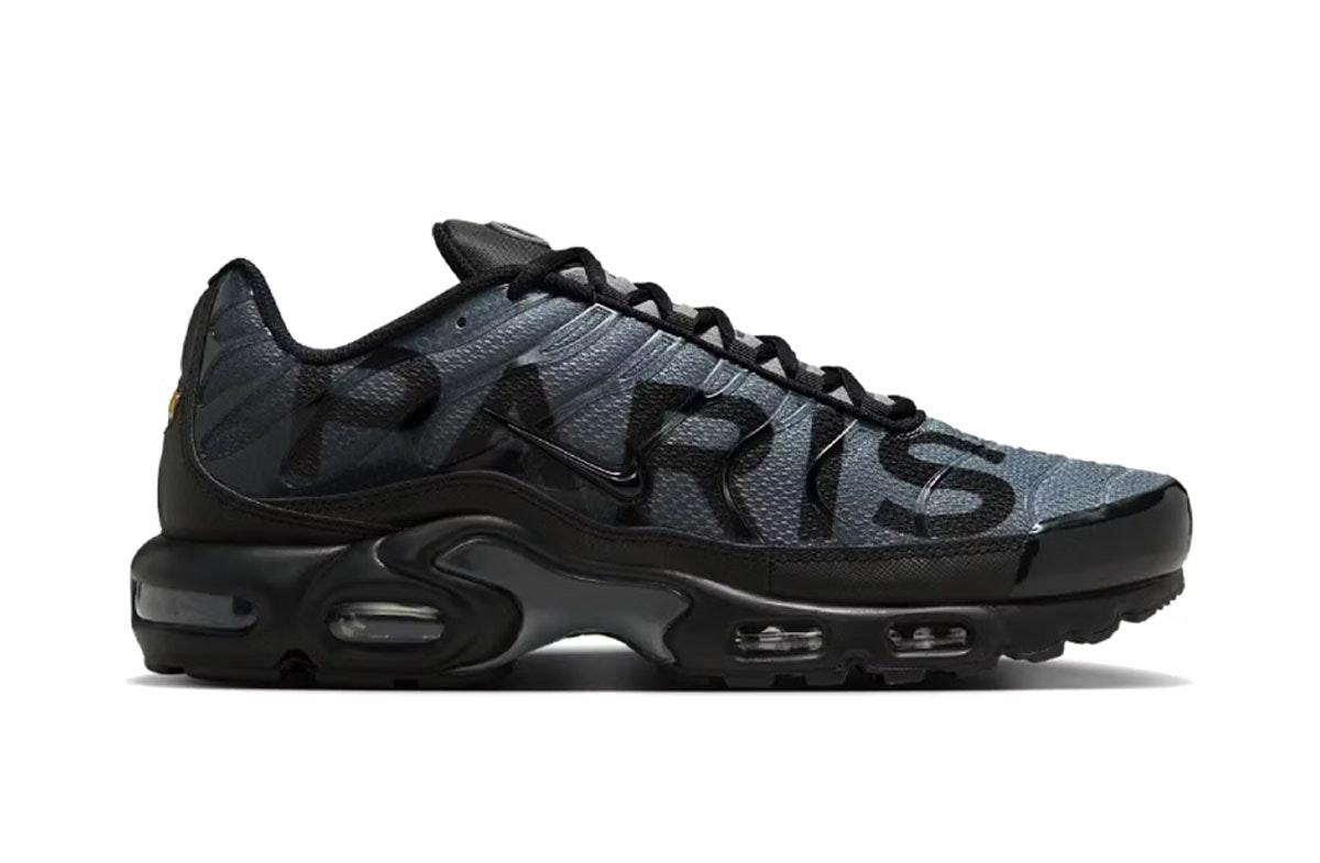 PSG x Nike Air Max Plus Black Grey