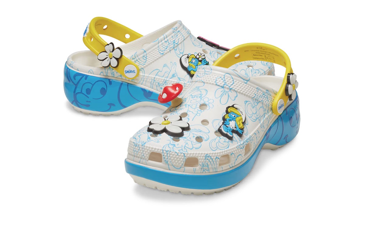 The Smurfs x Crocs Classic Platform Clog