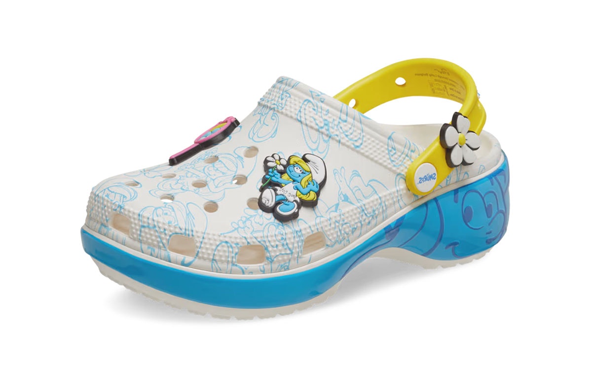 The Smurfs x Crocs Classic Platform Clog