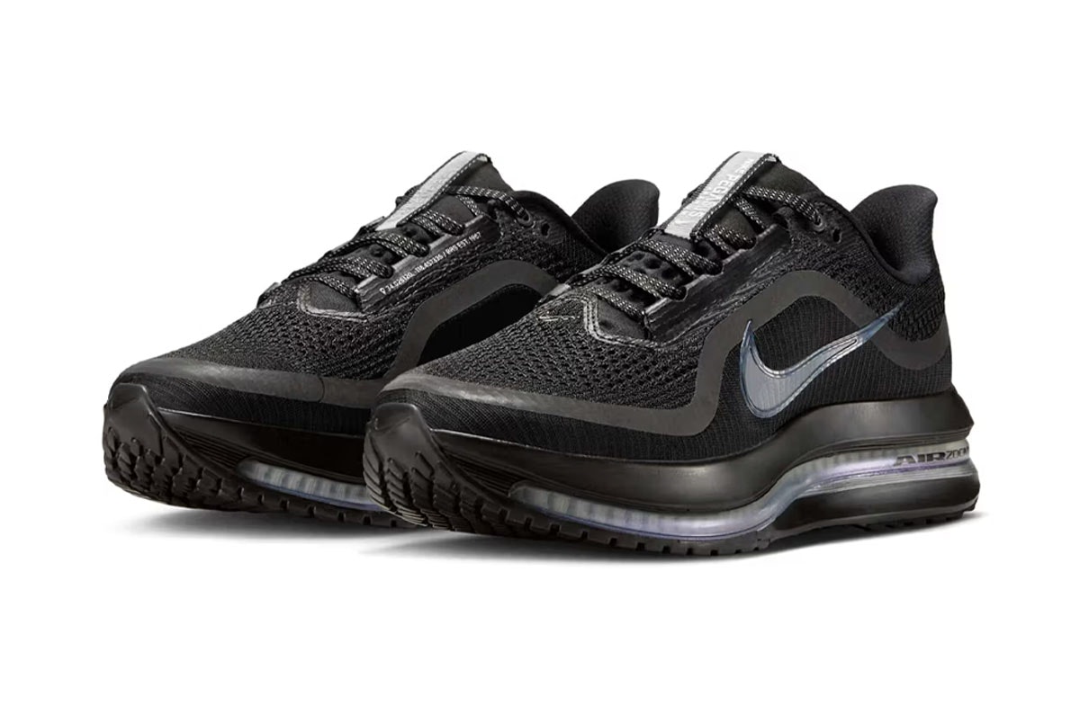 Nike Pegasus Premium Black Metallic Silver