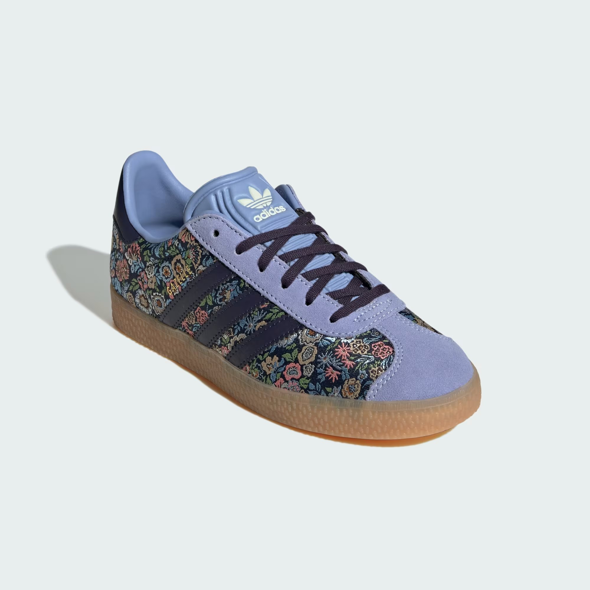 Liberty London x adidas Gazelle Kids "Purple Flower"