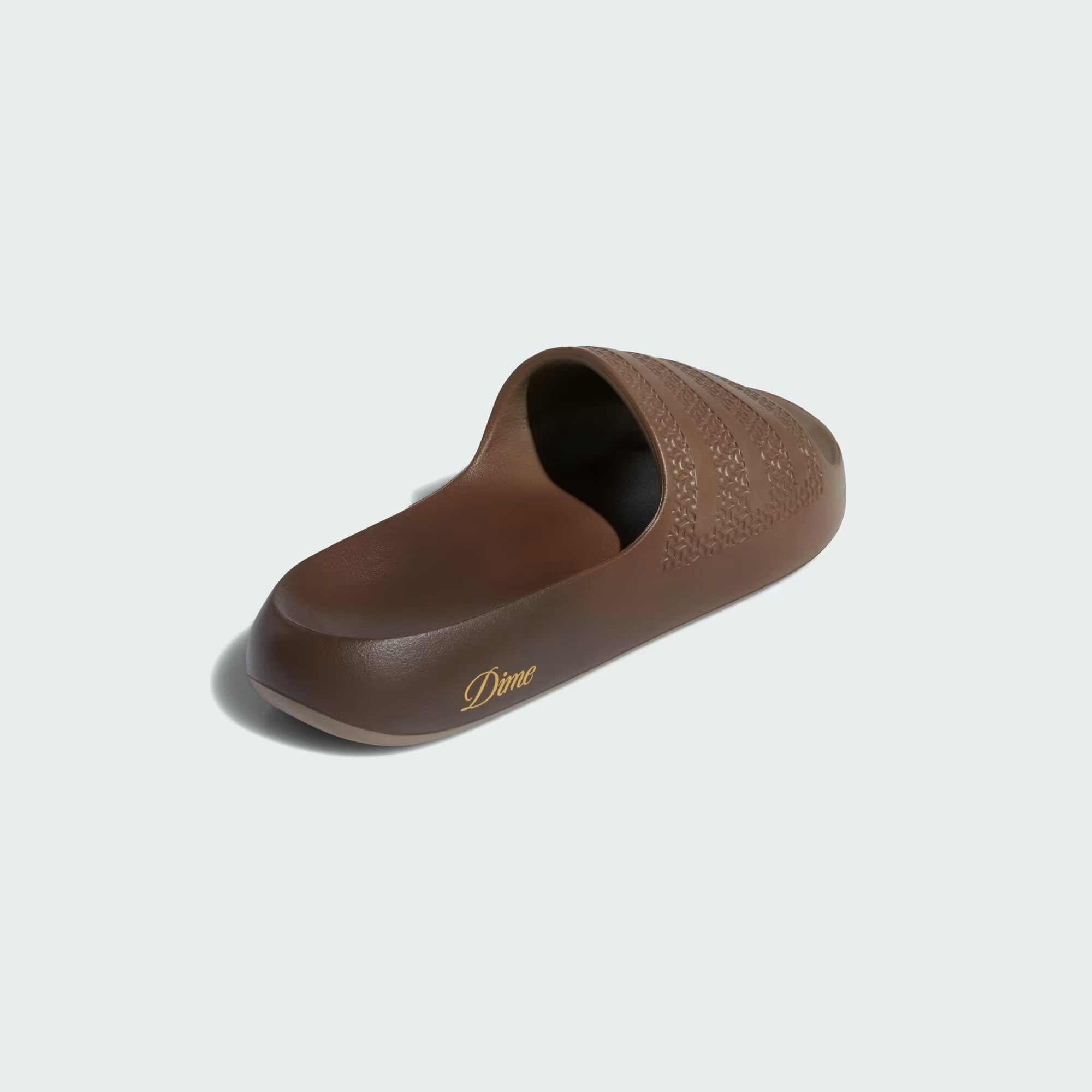 Dime x adidas Ayoon Adilette "Simple Brown"
