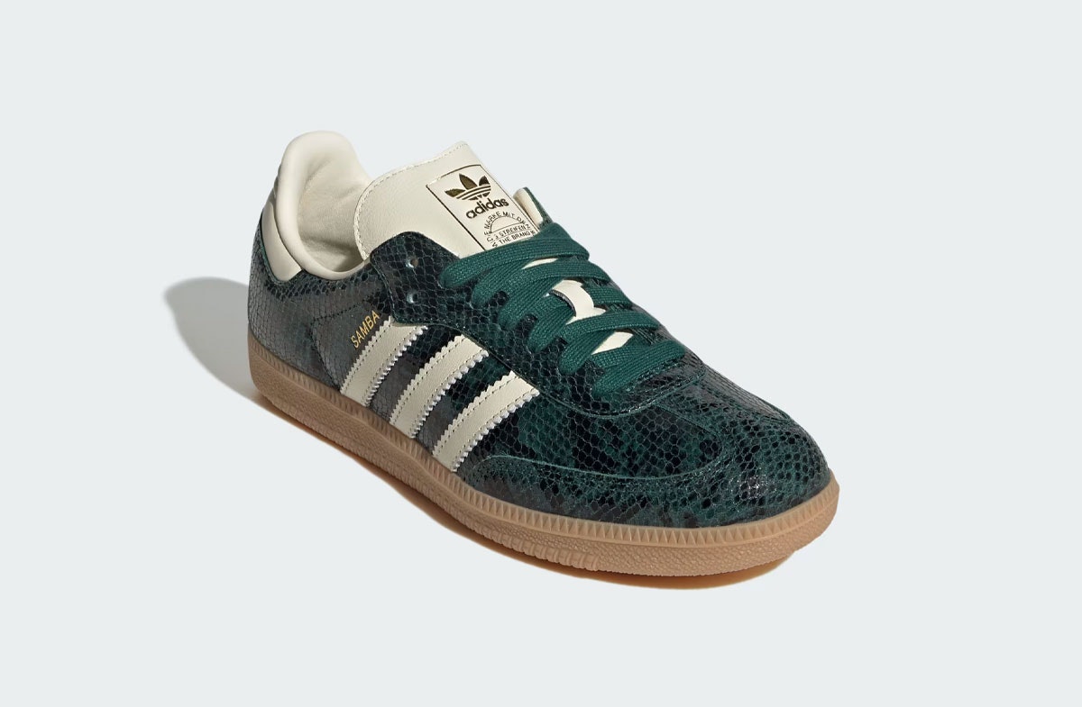 adidas Samba OG Green Snakeskin