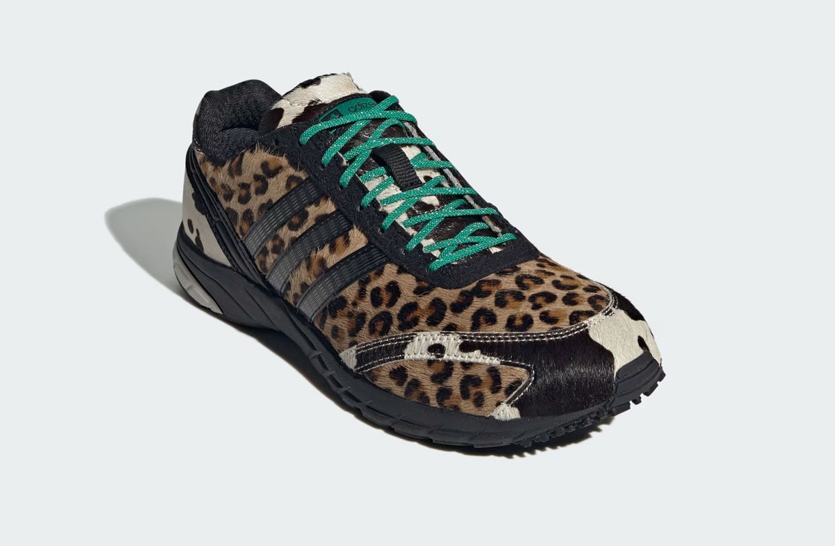 adidas Adizero Adios OG Black Green Leopard
