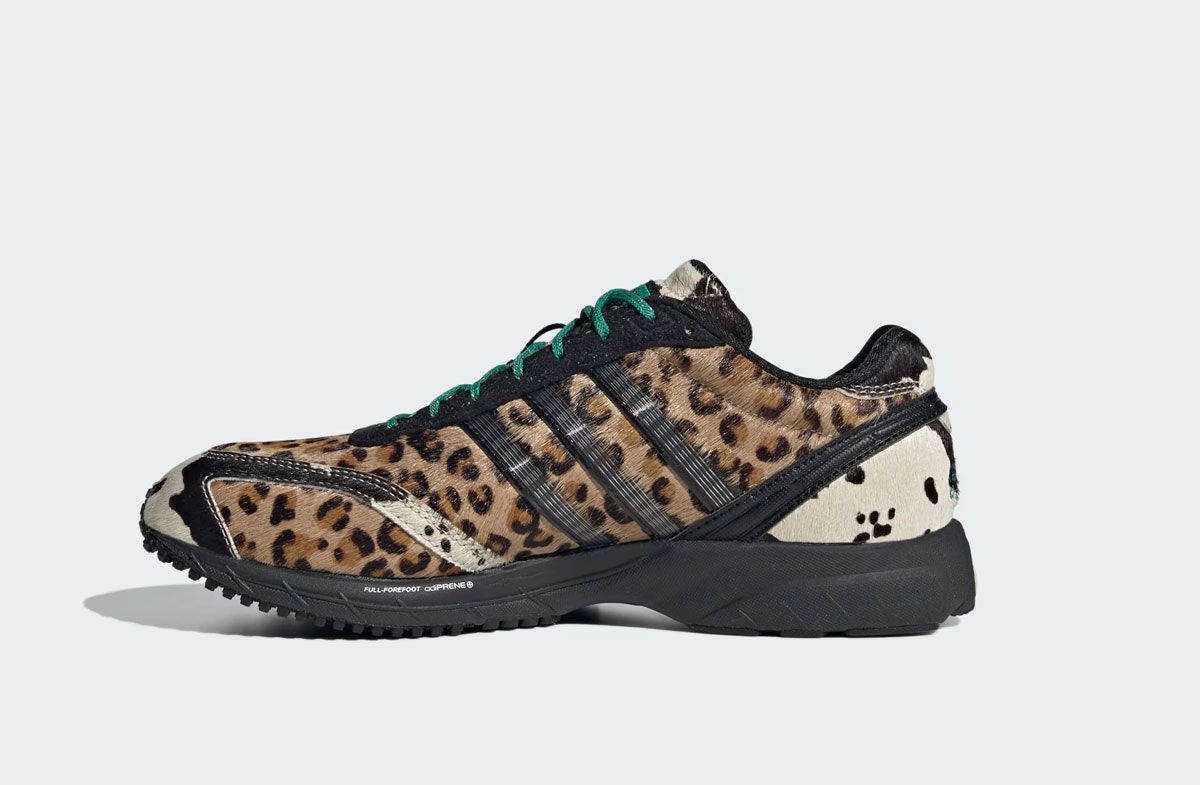 adidas Adizero Adios OG Black Green Leopard