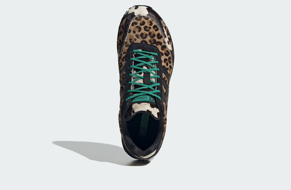 adidas Adizero Adios OG Black Green Leopard