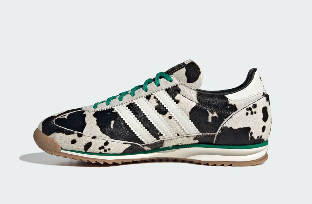 adidas SL 72 Cow Print Court Green