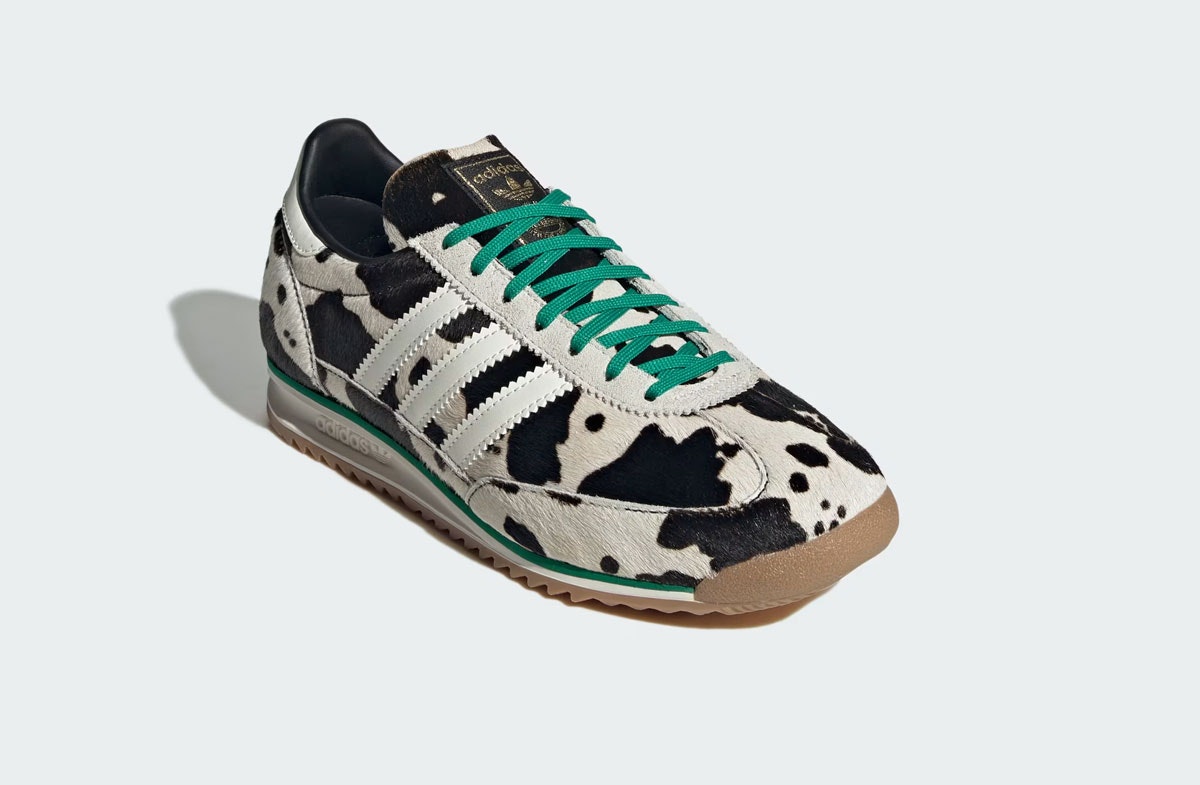 adidas SL 72 Cow Print Court Green